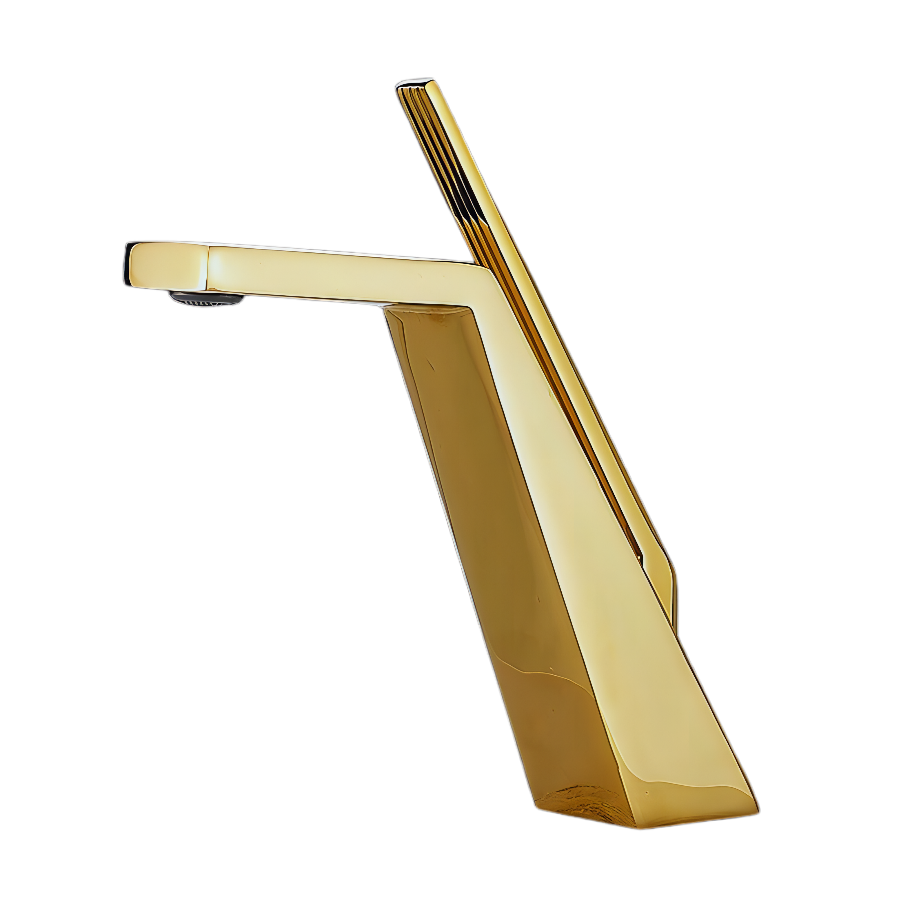 Iniyan - Modern Tall Brass Single Handle Mixer Basin Tap