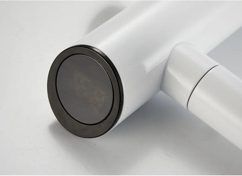 Edmund - Modern Rotating Digital Display Basin Mixer Tap