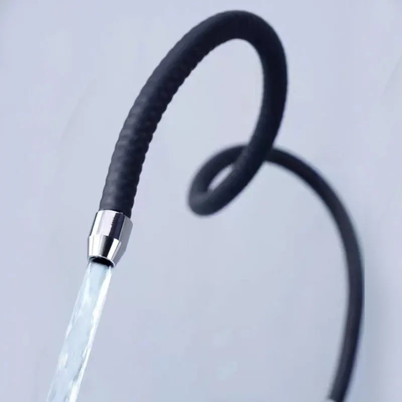 Jermaine - Multidirectional Black Modern Cold Water Drinking Tap