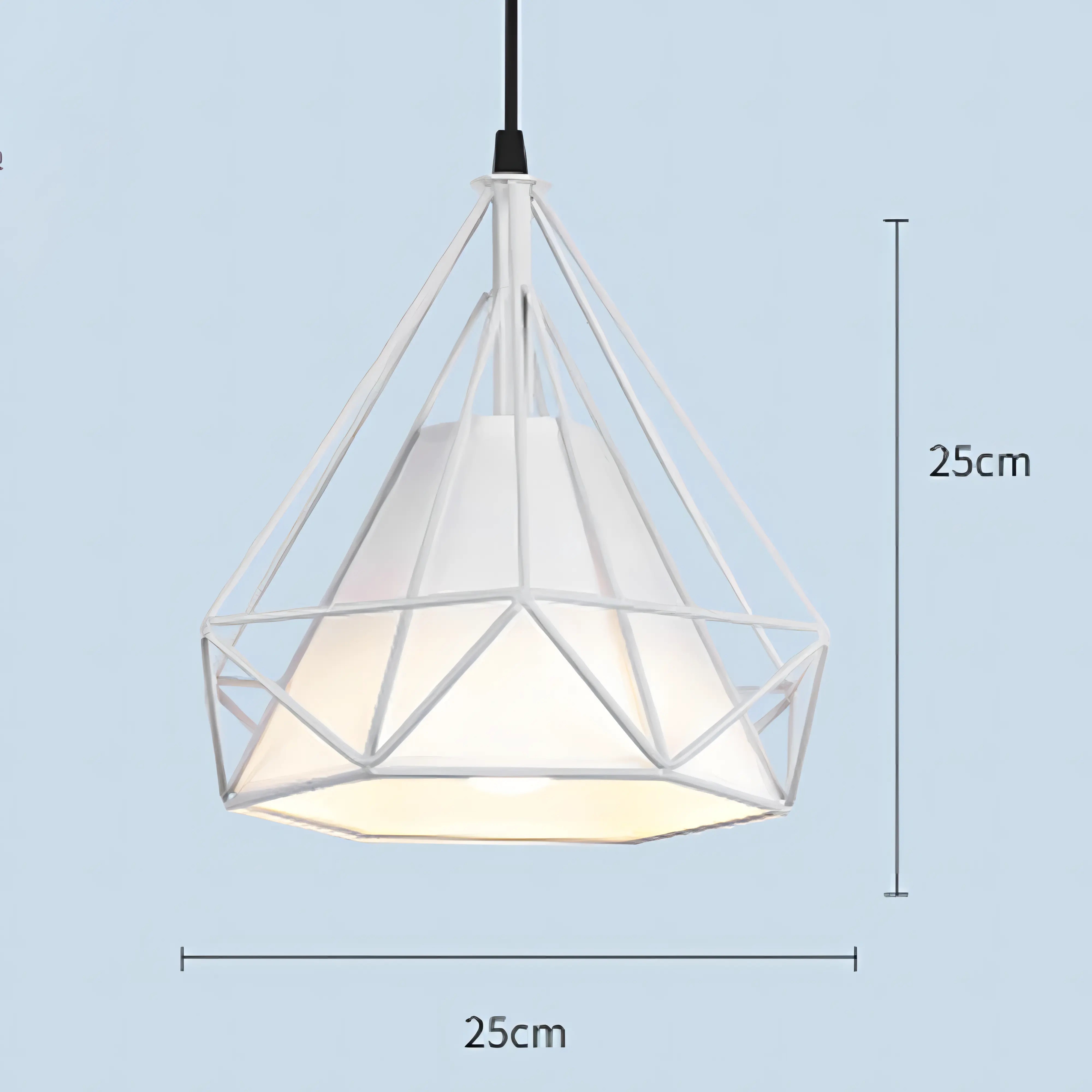 Lara - Retro Hanging Caged Pendant Ceiling Light