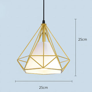 Lara - Retro Hanging Caged Pendant Ceiling Light