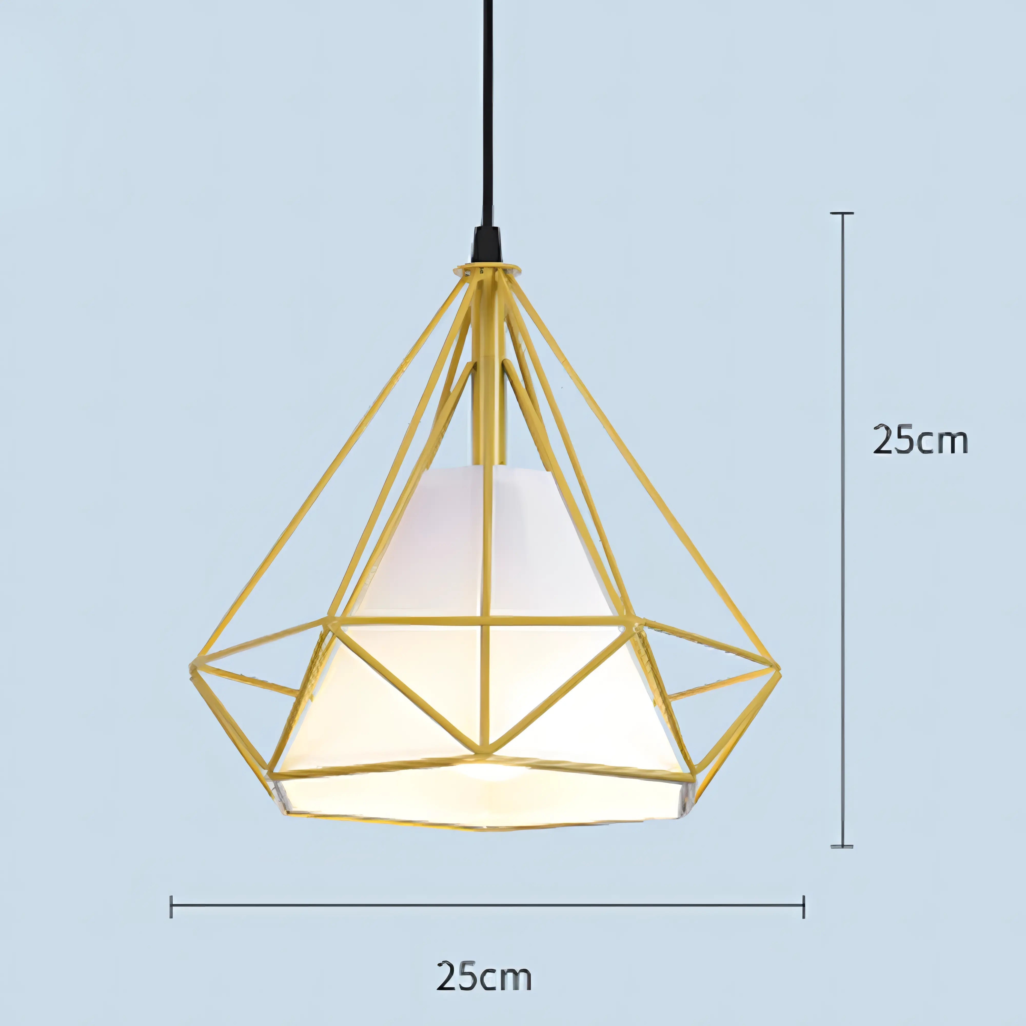Lara - Retro Hanging Caged Pendant Ceiling Light