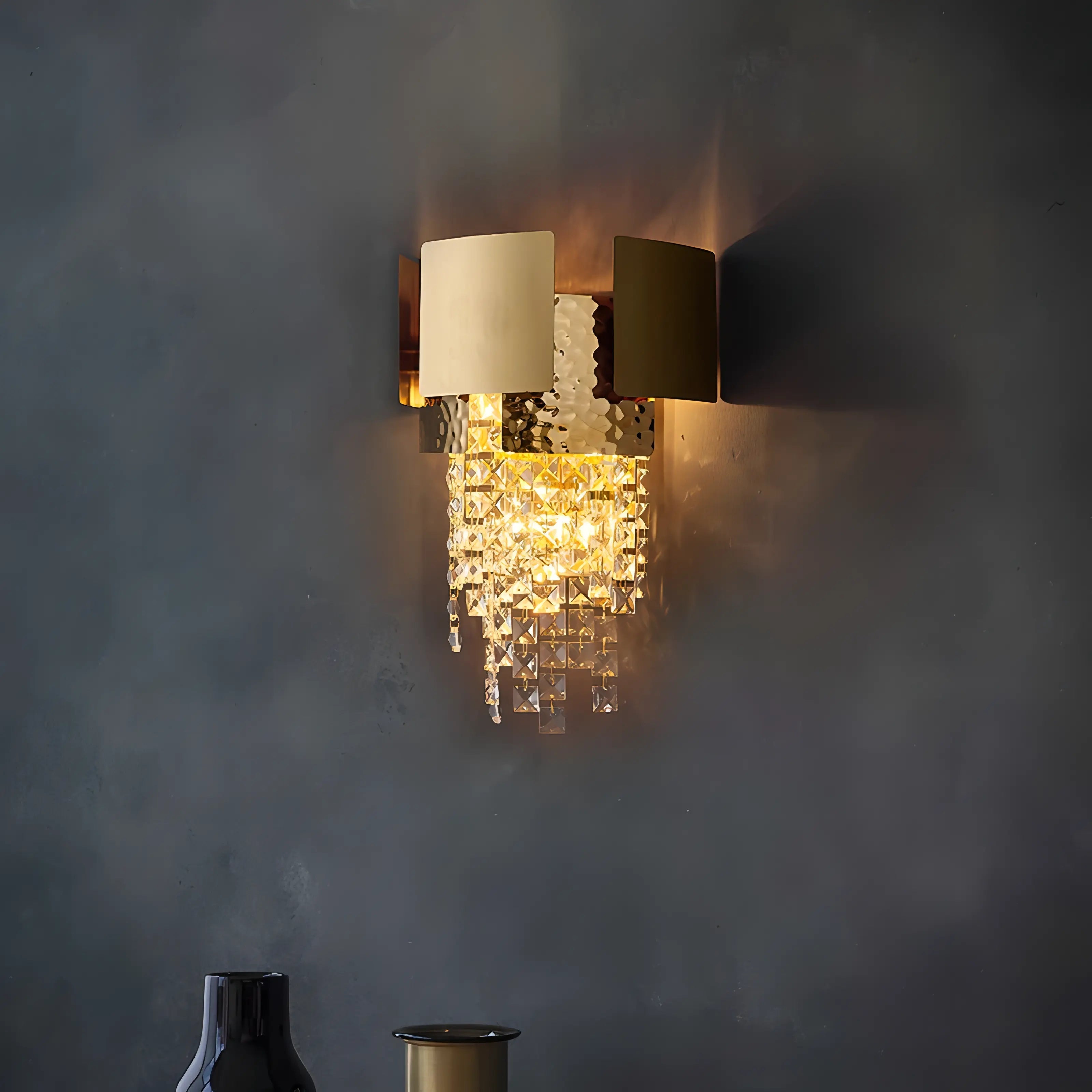 Tatev - Modern Crystal Wall Lamp