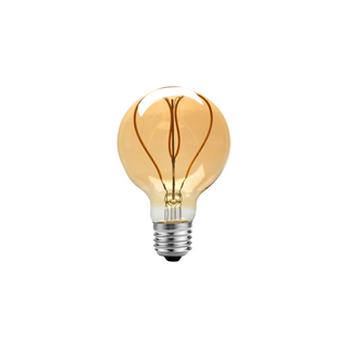 Retro G80 Heart E27 Screw Bulb 4W
