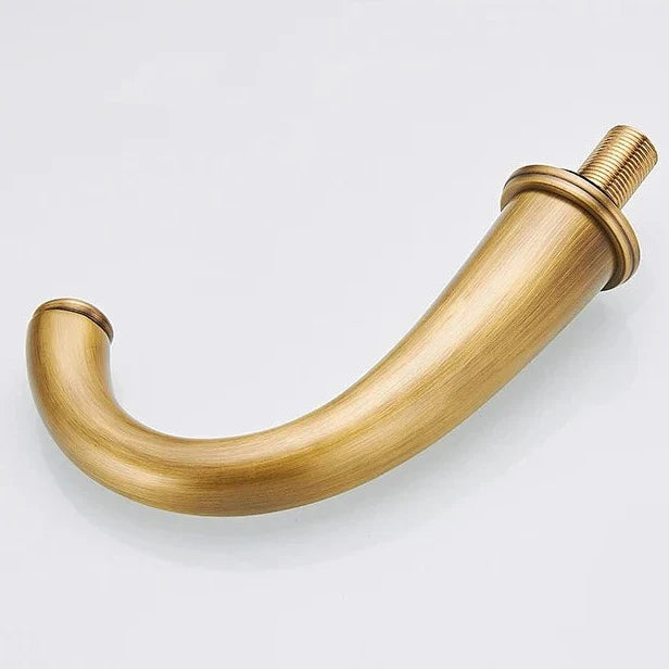 Troutman - Antique Double Handle Hot/Cold Mixer Basin Tap