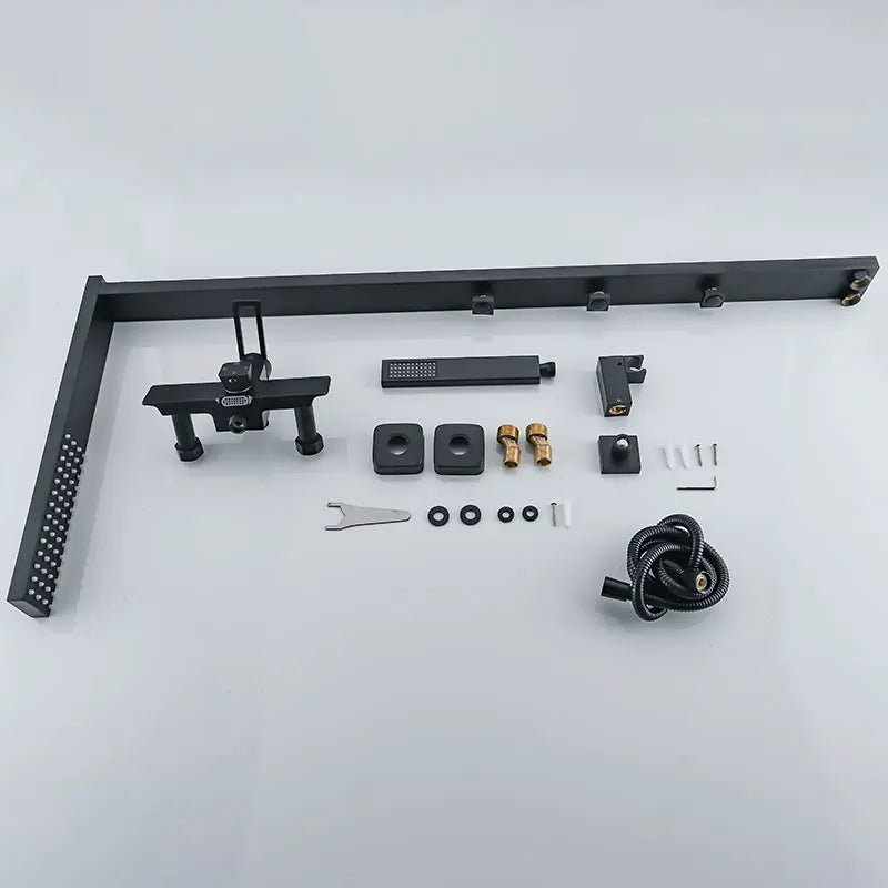 Roney - Rainfall Thermostatic Shower Set with Body Jets