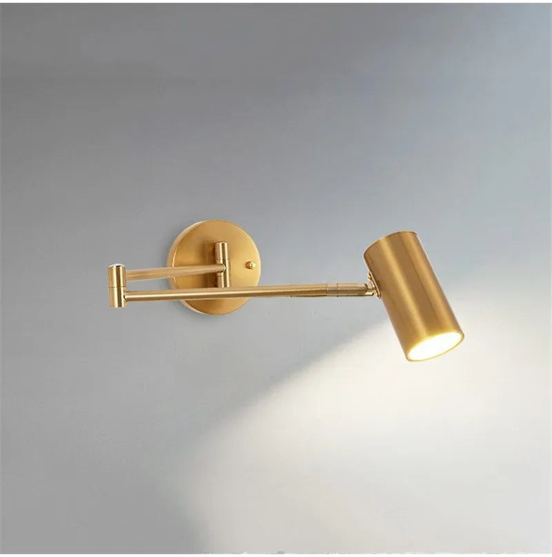Delacruz - Folding Telescopic Rocker Long Rod Wall Light
