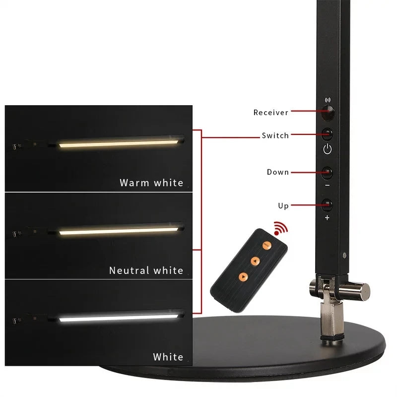Rodriguez - Long Arm Adjustable LED Desk Office Light