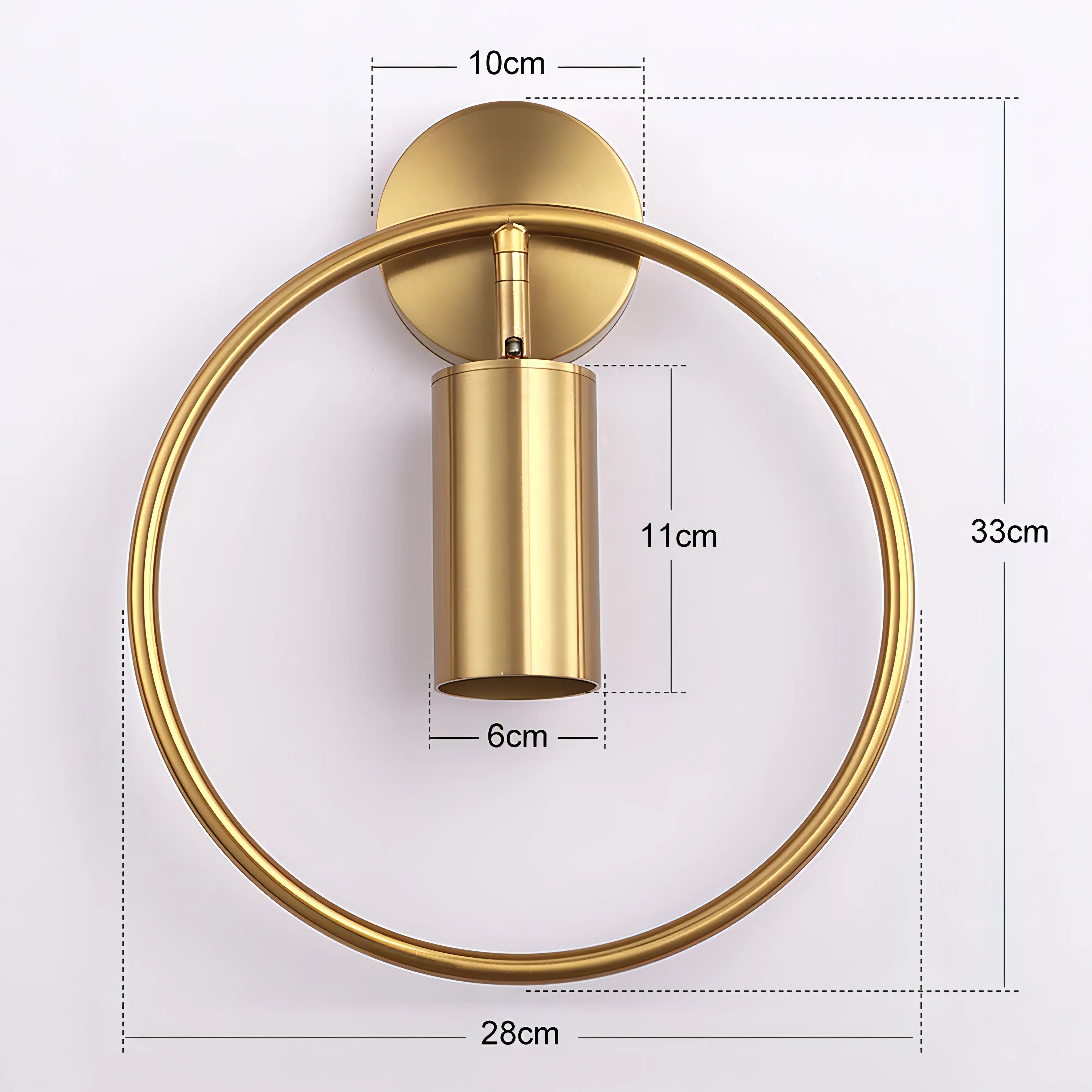 Talinaa - Luxury Hoop Wall Lamp