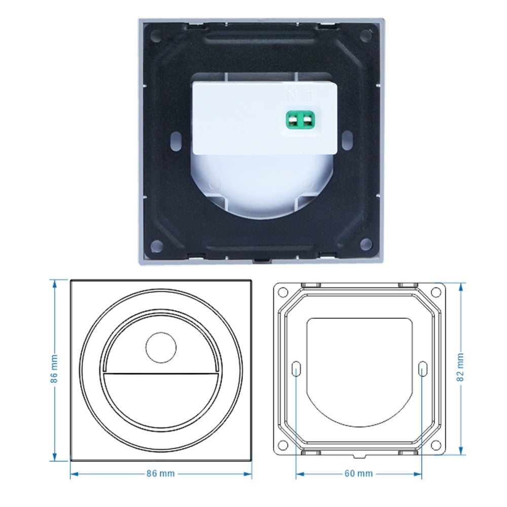Osumare - LED Stair Motion Square Sensor Wall Light