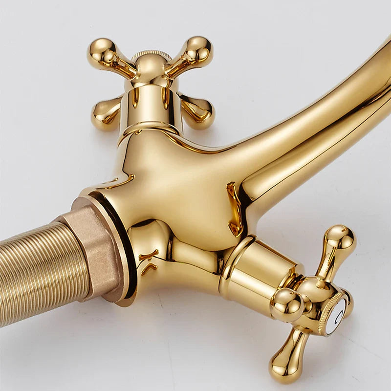 Healy - Vintage Dual Handle Hot/Cold Mixer Basin Tap