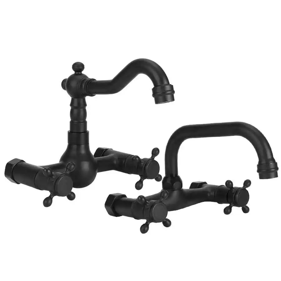 Stanford - Vintage Wall Mounted Bathtub/Basin Tap Dual Handle