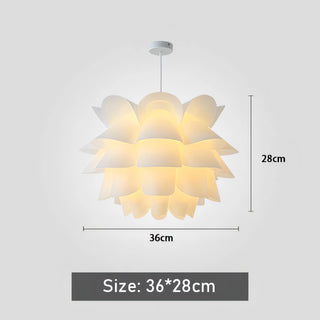 Sarah - Linear White Hanging Round Ceiling Light