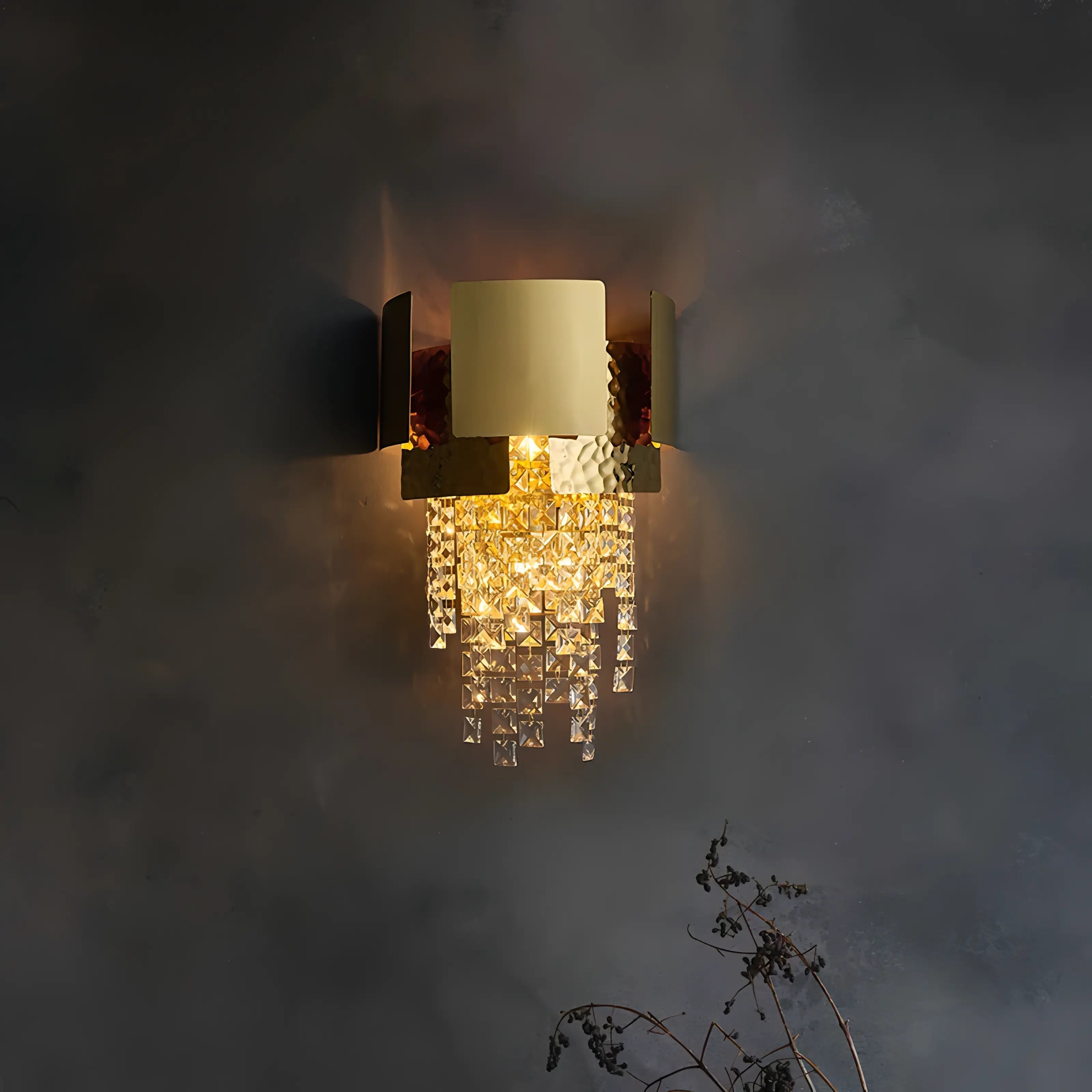 Tatev - Modern Crystal Wall Lamp