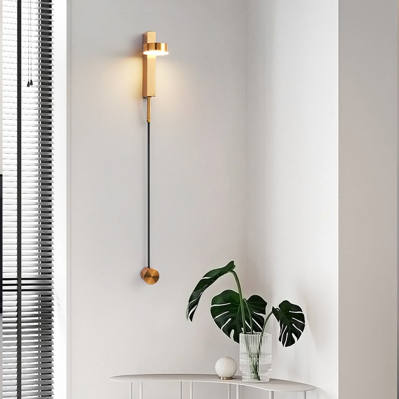 MELUSINE - Modern Long Bar Adjustable Head LED Wall Light