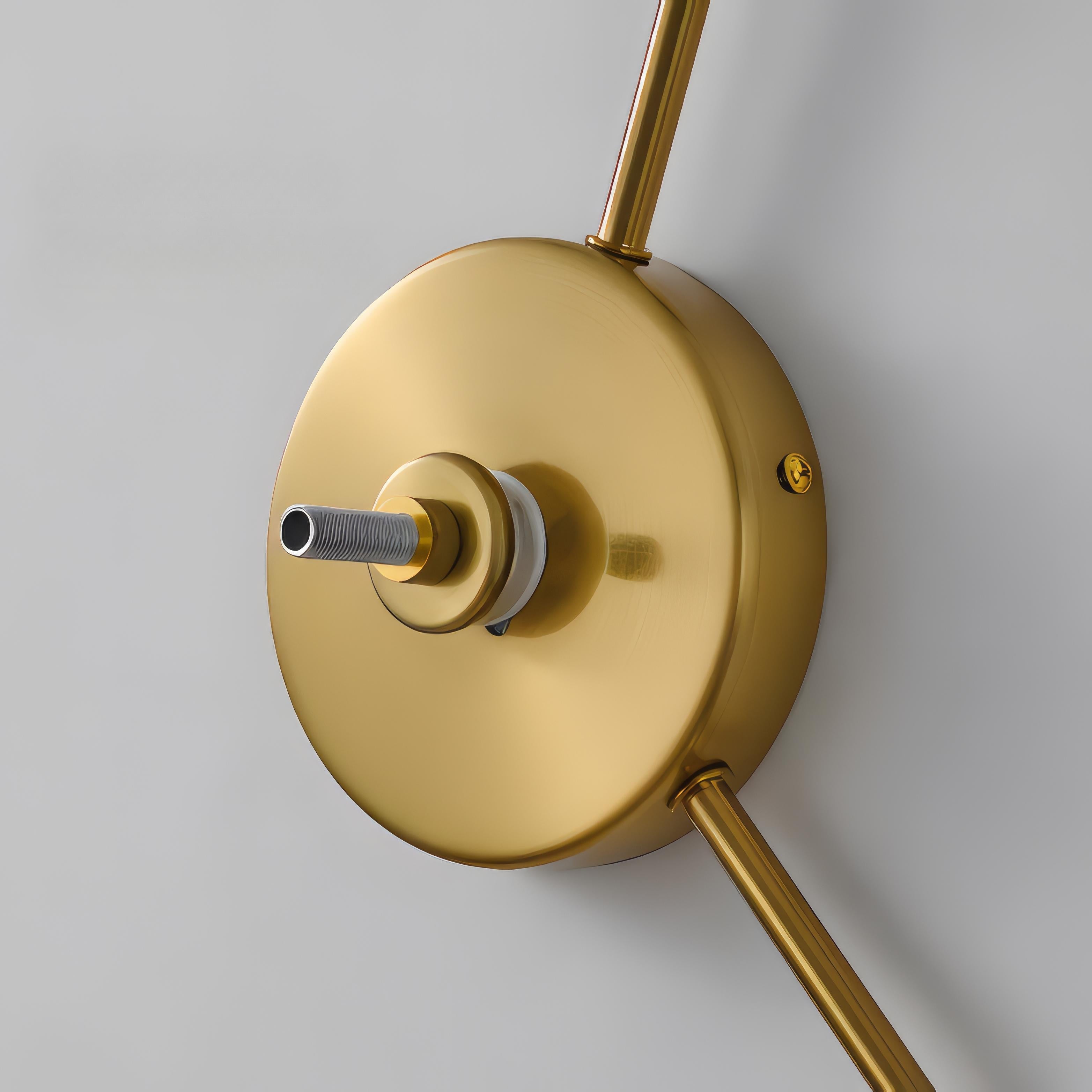 FKL - Modern Round Crystal Wall Lamp