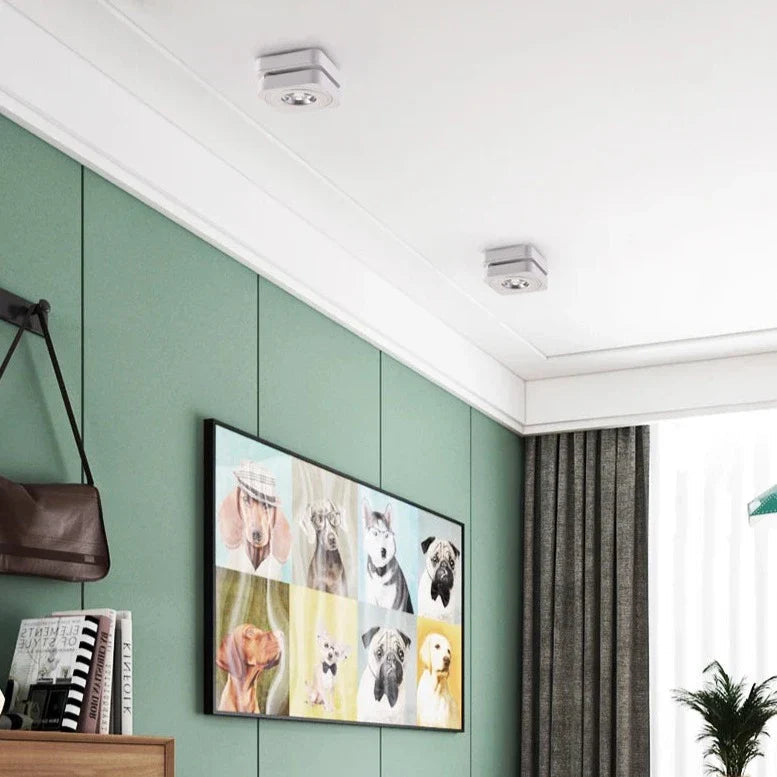 Ivor - Modern Folding LED Ceiling Downlight Surface Mounted Rotatable