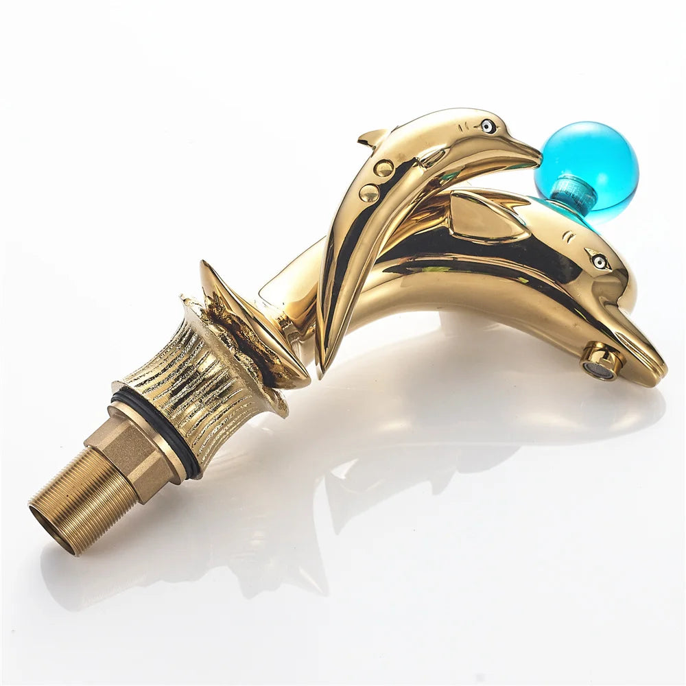 Bianchi - Dolphin Style Basin Hot/Cold Mixer Tap