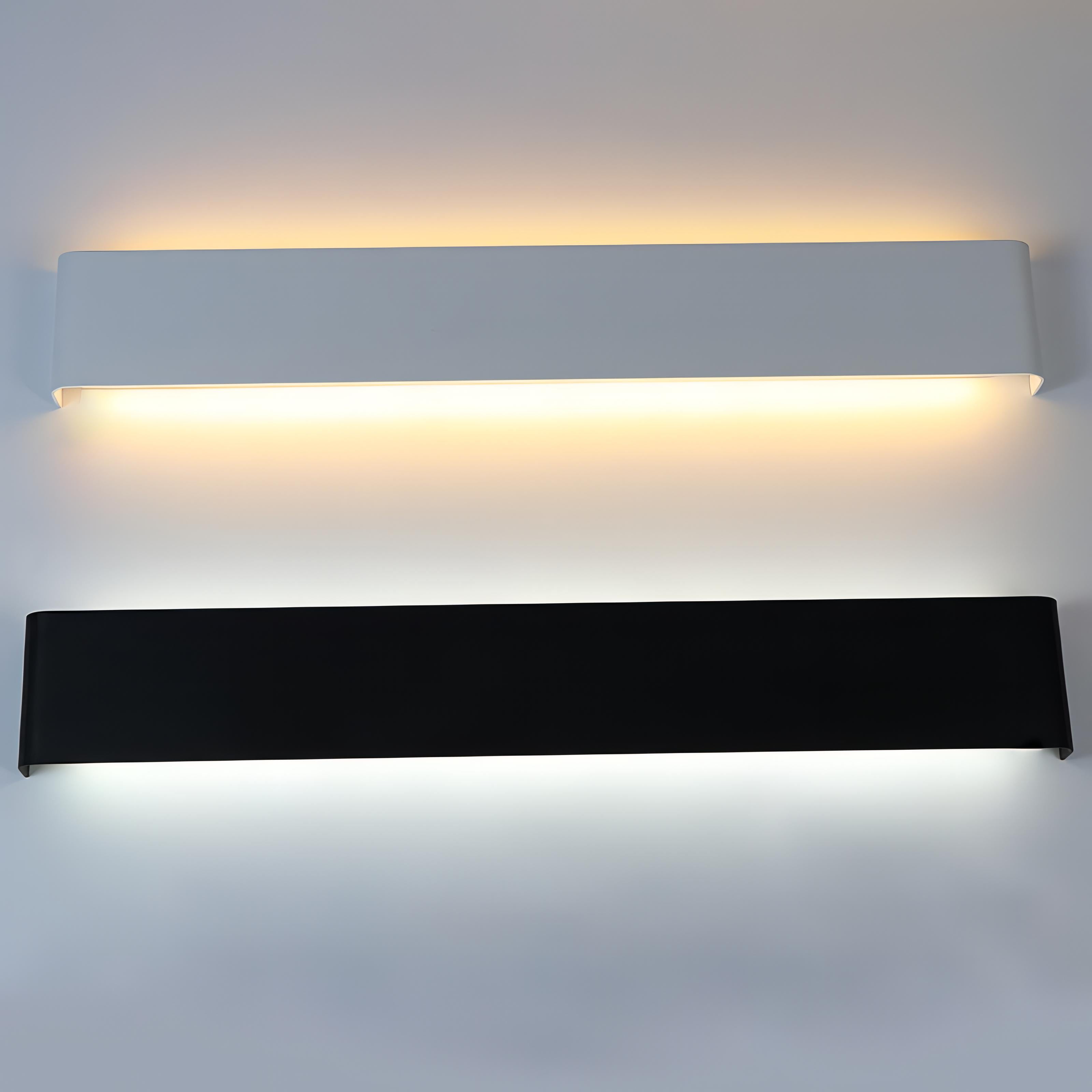Westley - Rectangle Wall LED Curved Light Bar