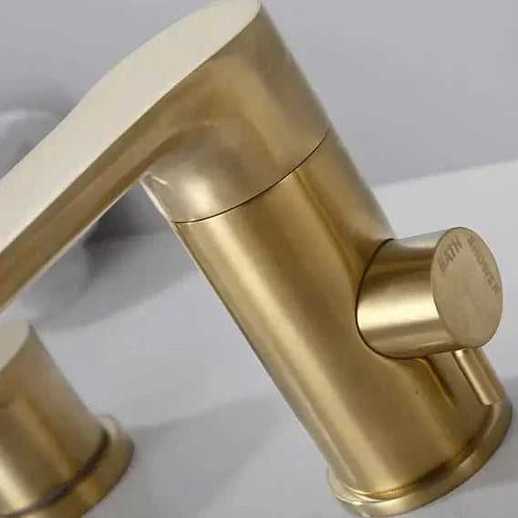 Verania - Modern 4 Piece Bathtub Tap Set with Handheld Shower