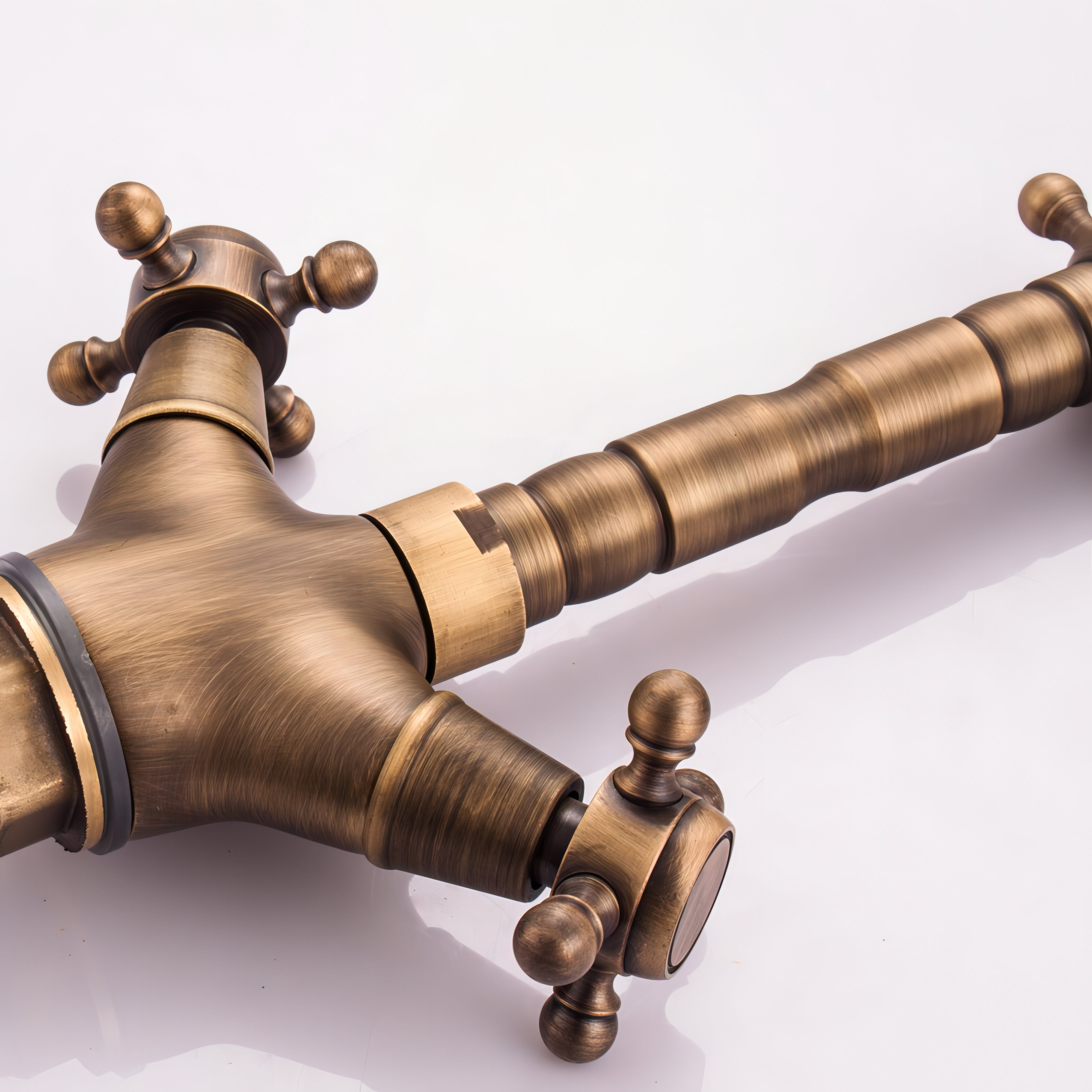 Kasen - 360 Degree Mixer Bronze Kitchen Tap