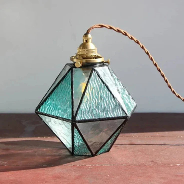 Charlotte - Modern LED Pendant Coloured Glass Ceiling Light