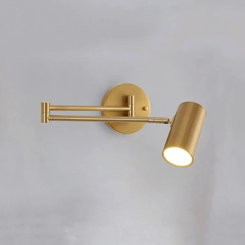 Delacruz - Folding Telescopic Rocker Long Rod Wall Light