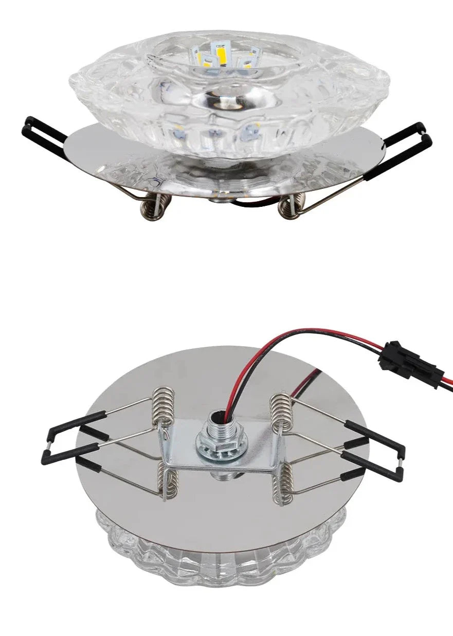 Ekho - Crystal Recessed Modern Downlight