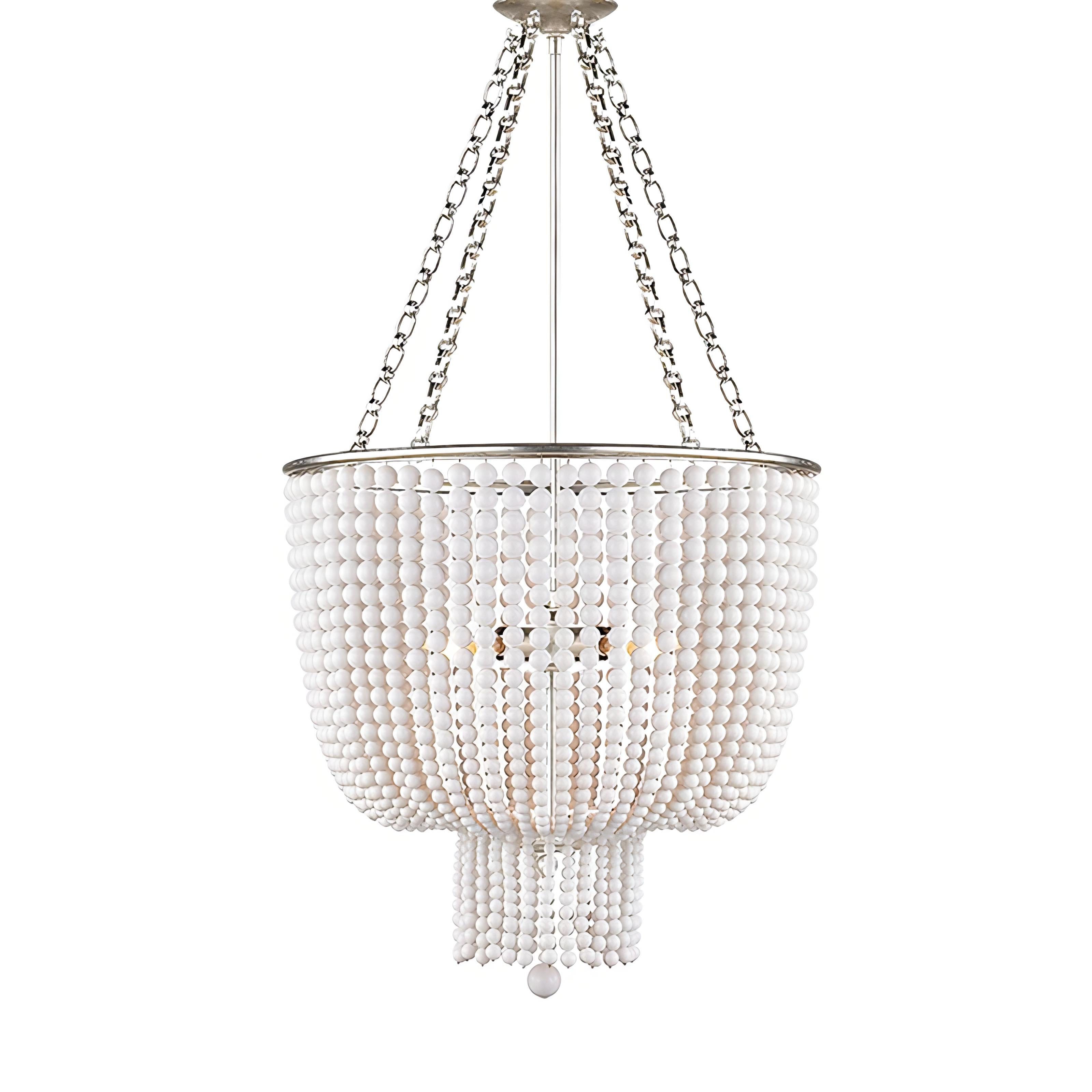 Khai - Modern Gold Bohemian Bead Ceiling Light Chandelier