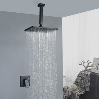 Garrett - Modern Single Lever Waterfall Head Shower Set