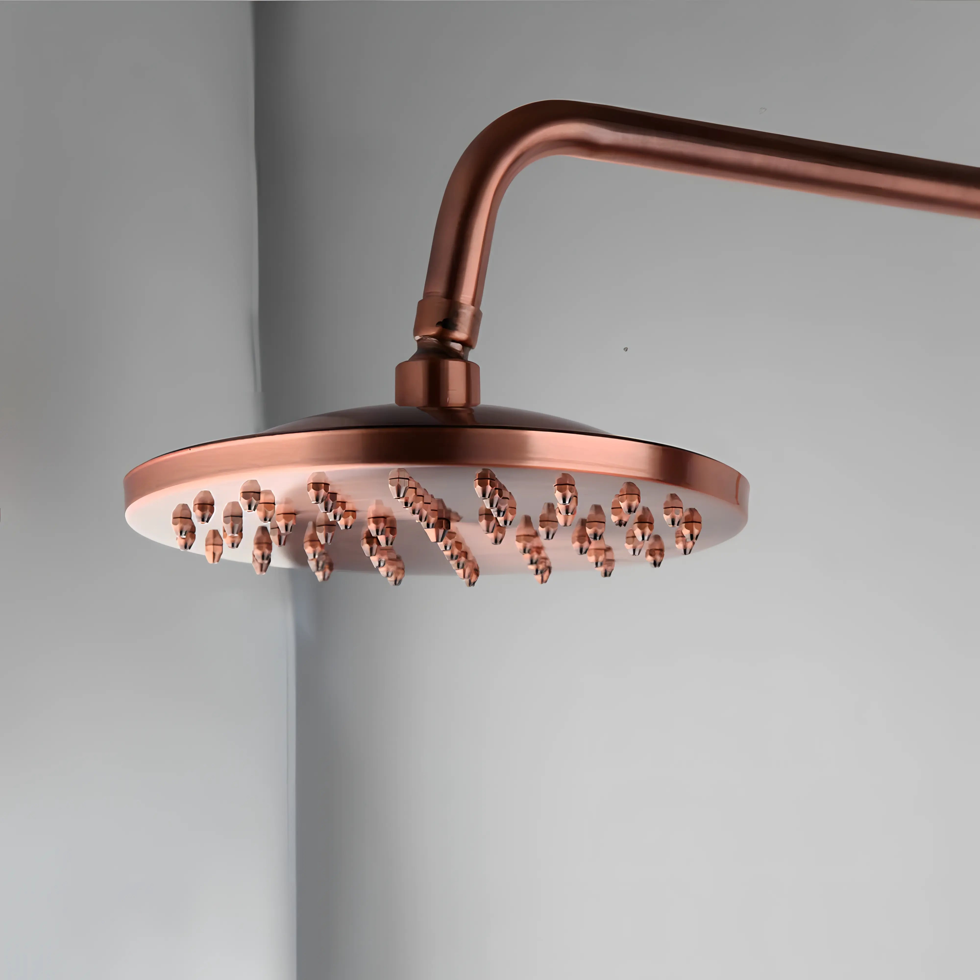 Sylas - Modern/Vintage Copper Wall Mounted Shower Set Single Handle