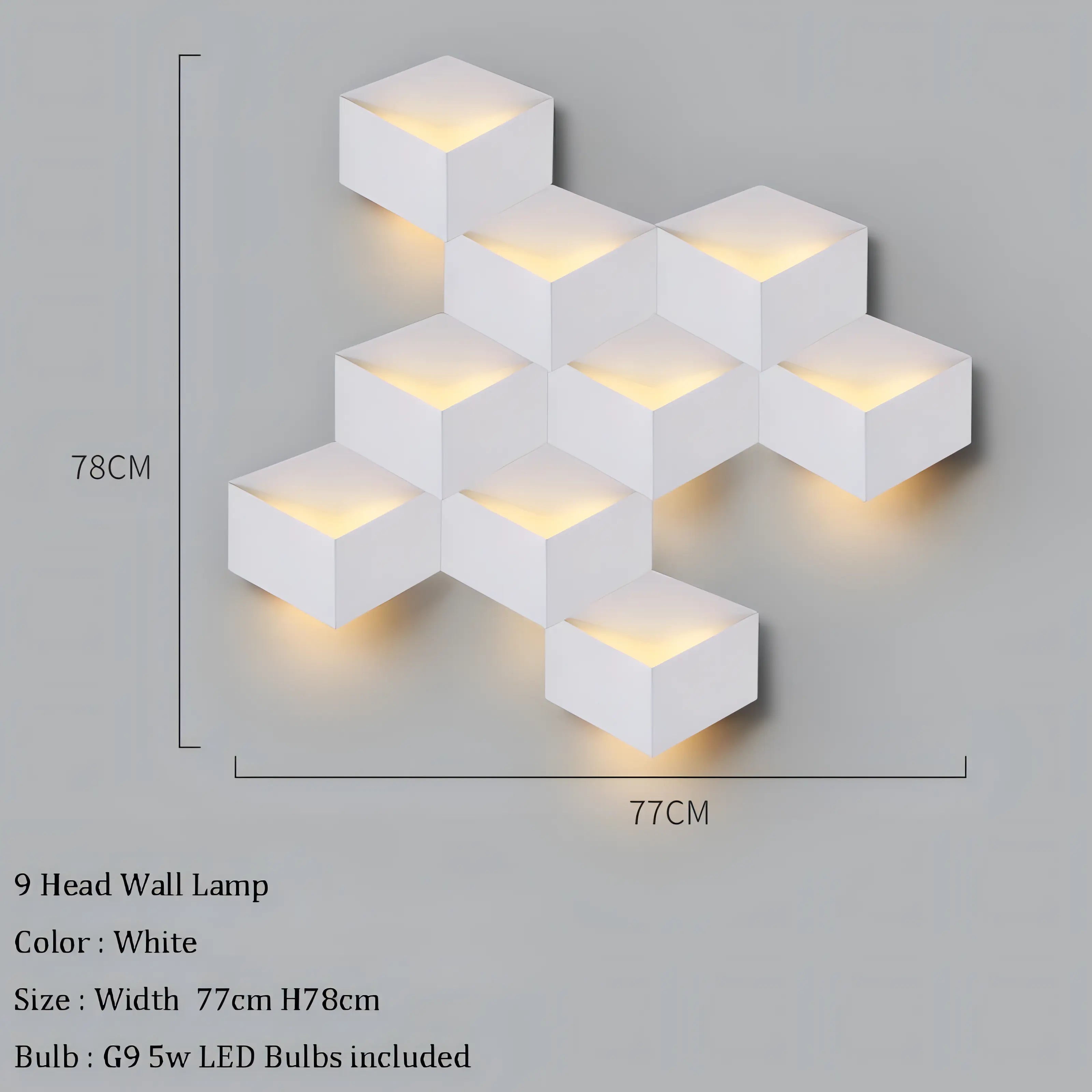 Anzhela - Creative Geometric LED Wall Lights