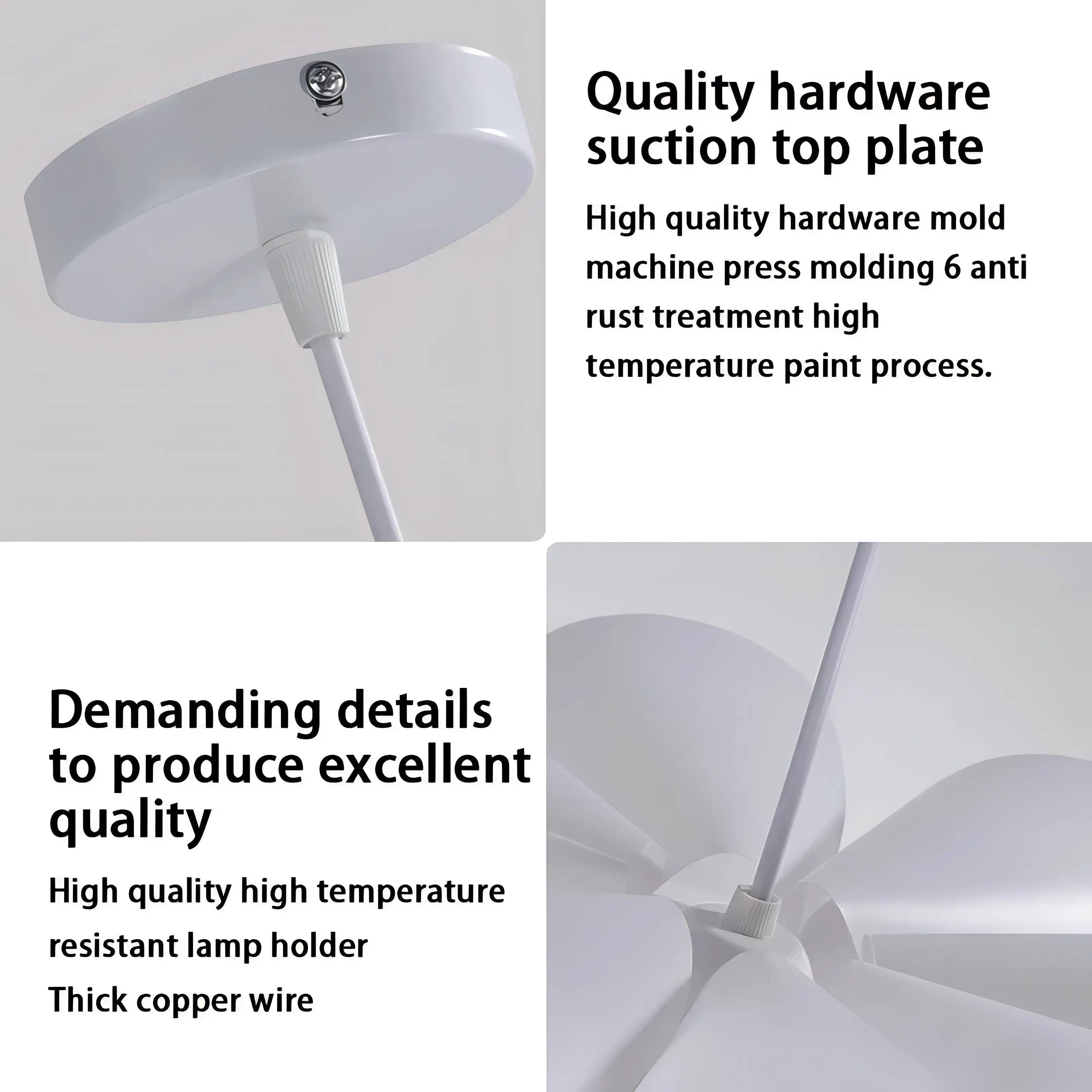 Sarah - Linear White Hanging Round Ceiling Light