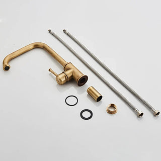 Jadyn - Antique Bronze Single Handle Crane Mixer Kitchen Tap