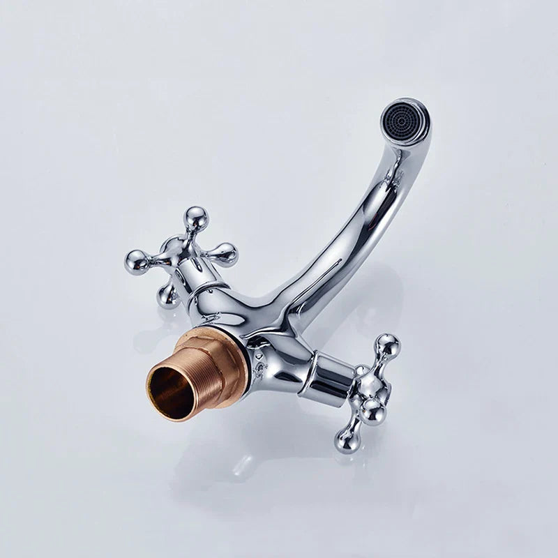 Healy - Vintage Dual Handle Hot/Cold Mixer Basin Tap