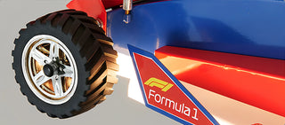 Copeland - LED Hanging Racing Car Children's Ceiling Light