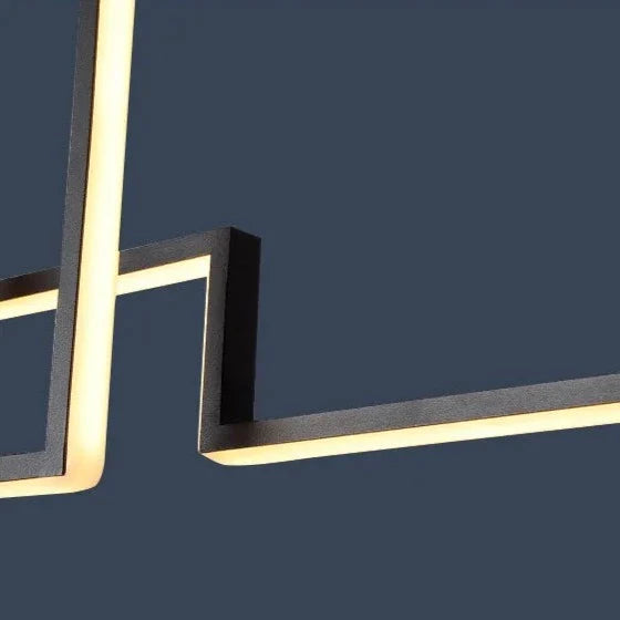 Long Hanging LED Chandelier