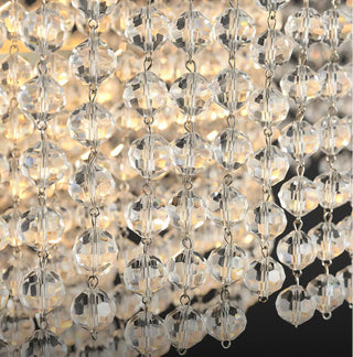 Jasiah - Pipe Erected Tassel Tiered Rectangle Chandelier
