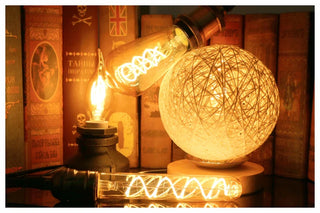 Retro G45 Spiral E27 Screw Bulb 4W