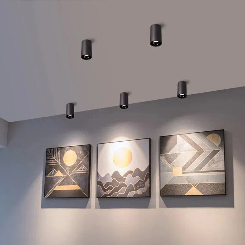 Fletcher - Surface Mounted Modern LED Round Ceiling Downlight