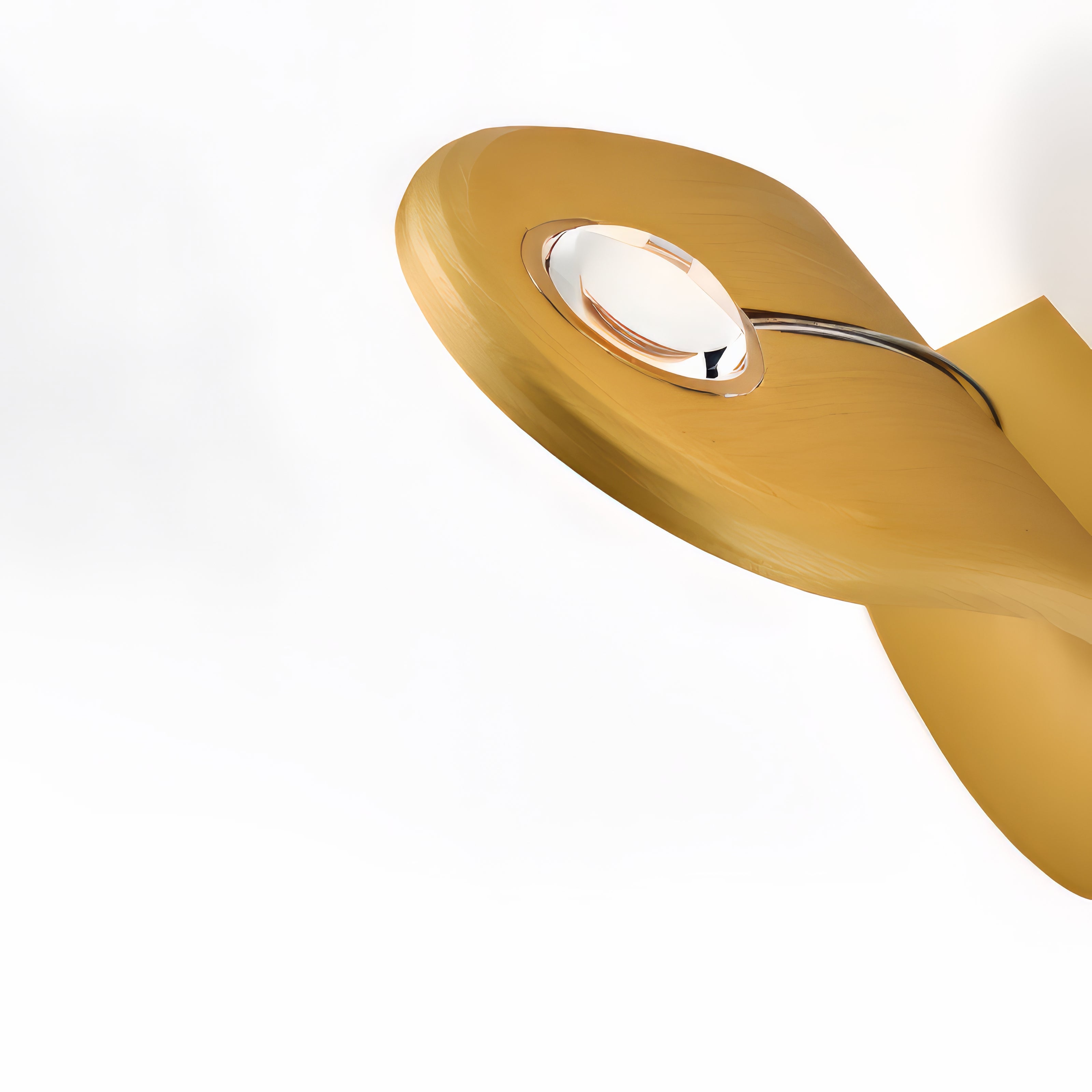 Maddox - Modern Curved Brushed Up LED Wall Light