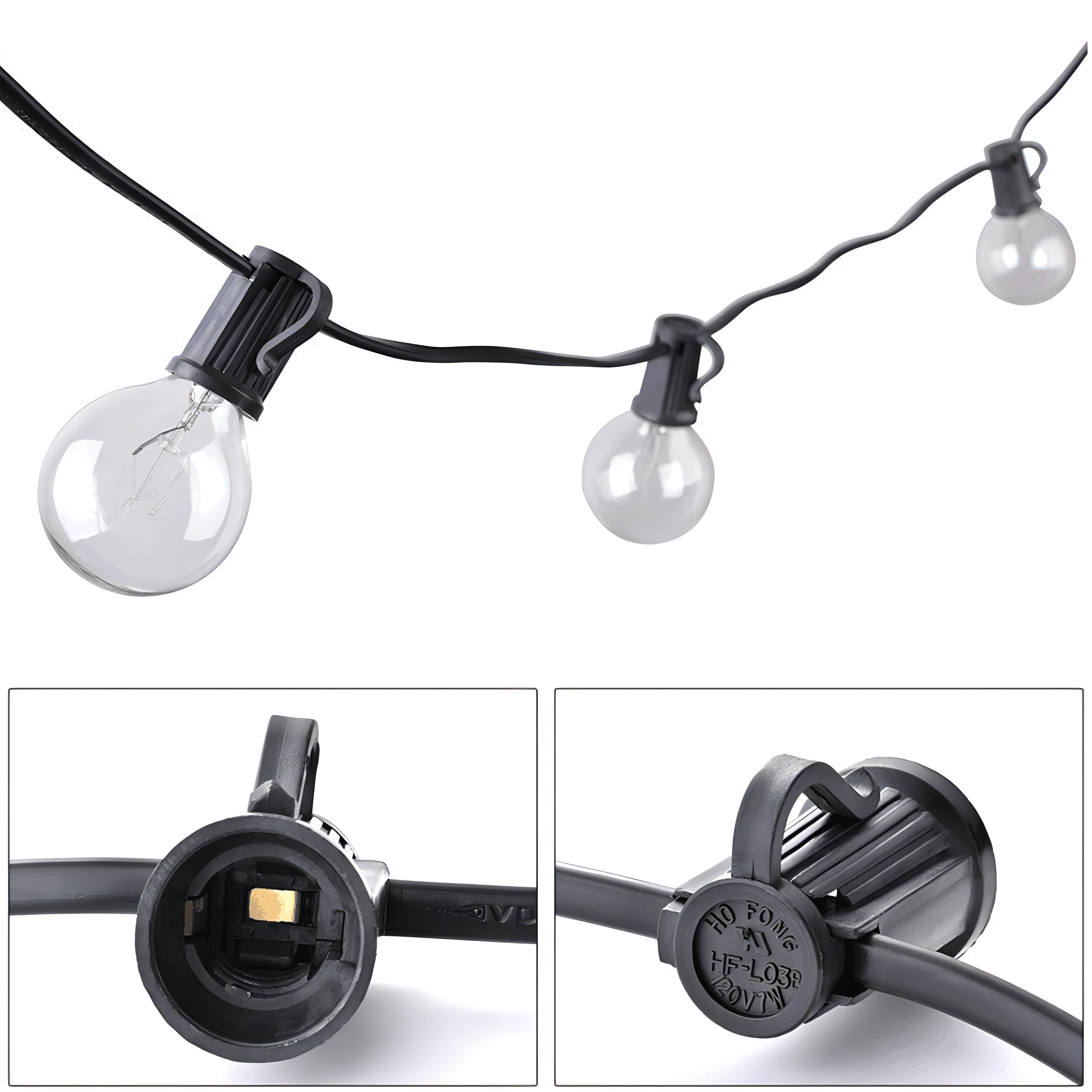 Aria - Outdoor Bulb String Lights 25FT/30FT/50FT