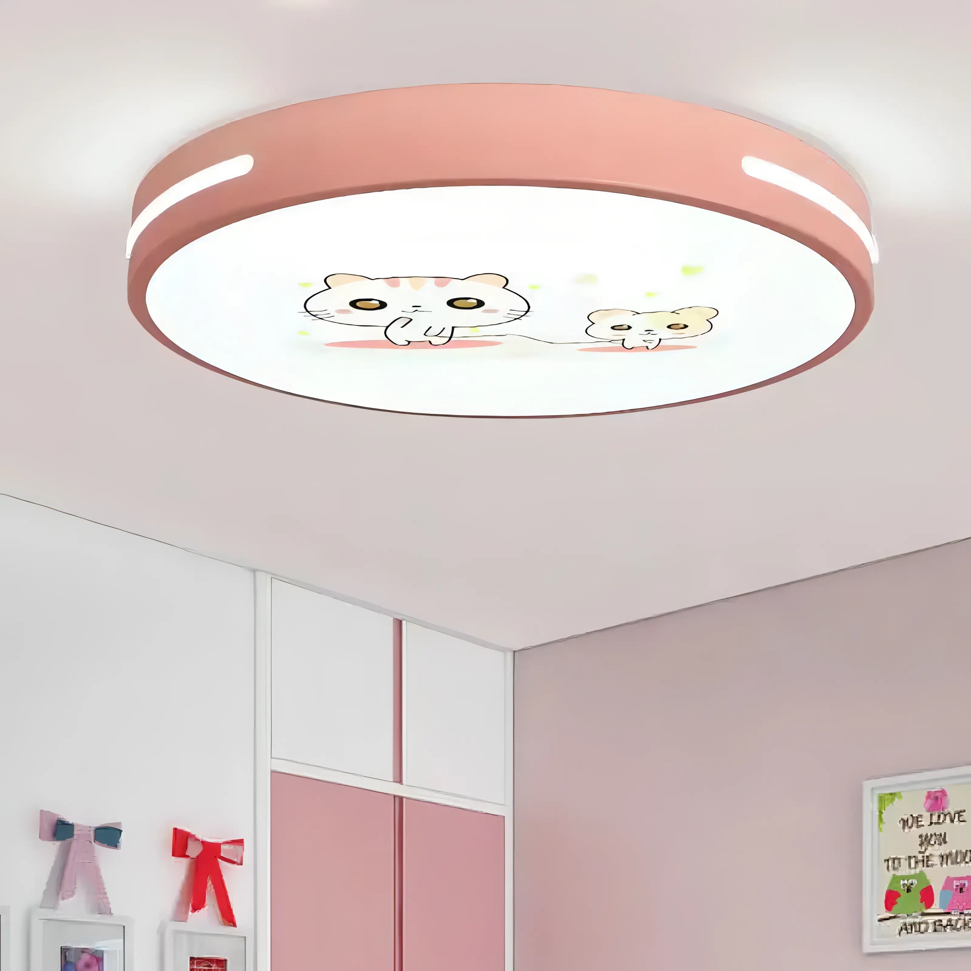 Engle - Cartoon Design Round Children's Ceiling Light