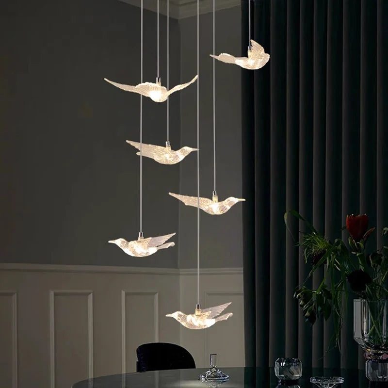 Brigitta - Bird Pendant Ceiling Chandelier