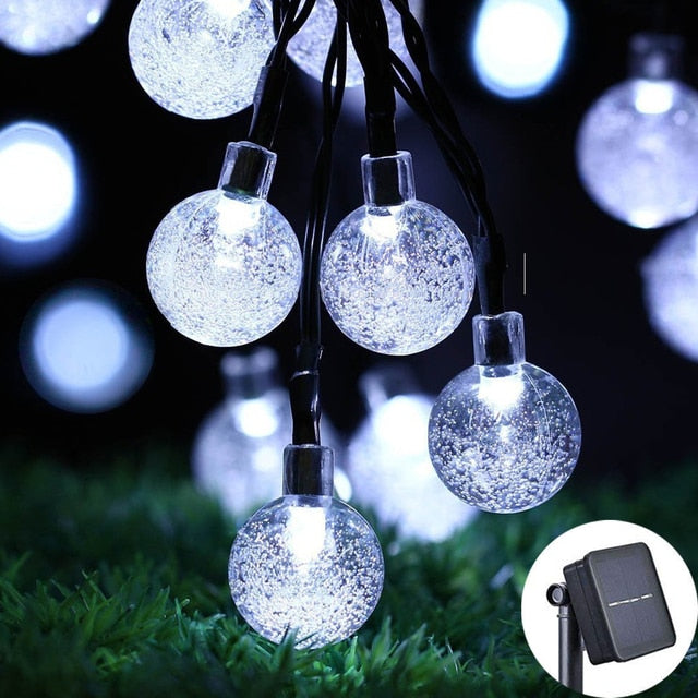 Dae - Solar Crystal Ball LED String Light