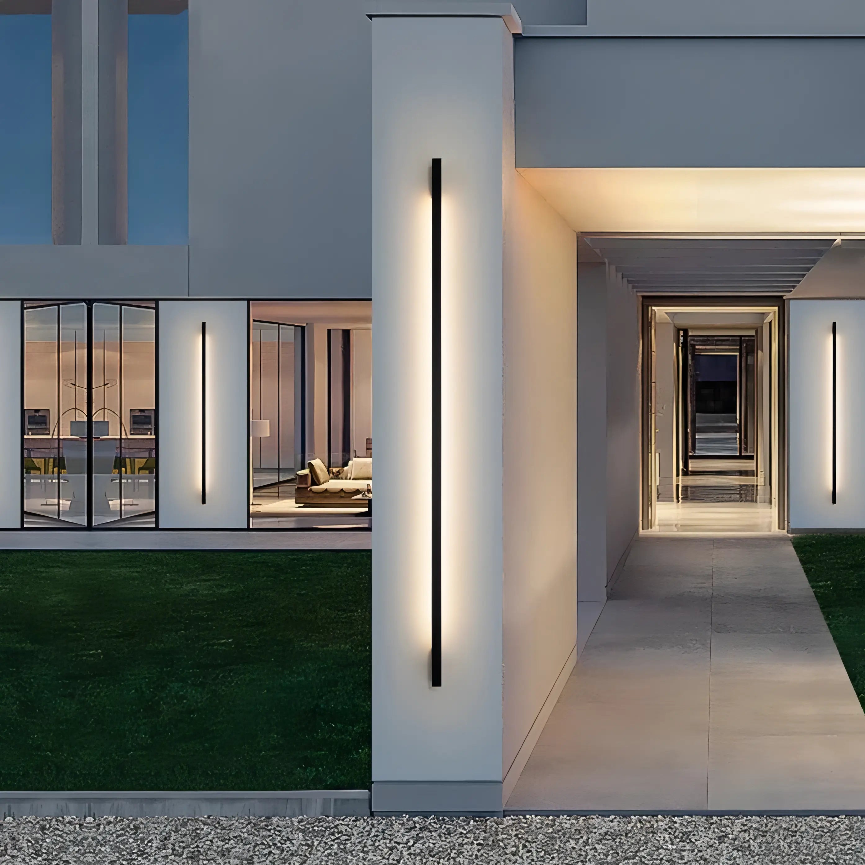 Munson - Long Bar LED Wall Strip Light Modern