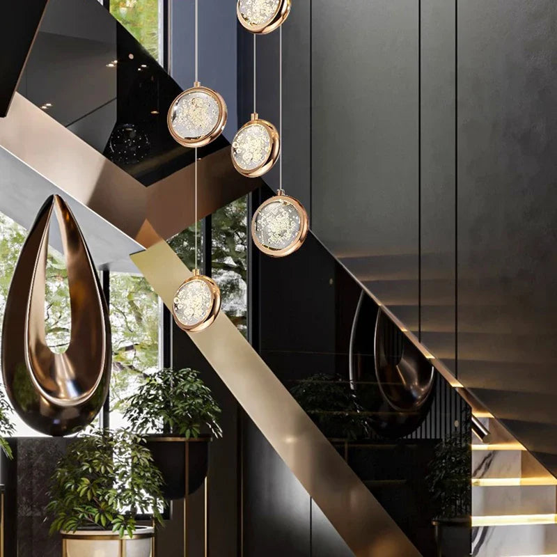 Fredric - Crystal Ceiling Pendant Chandelier