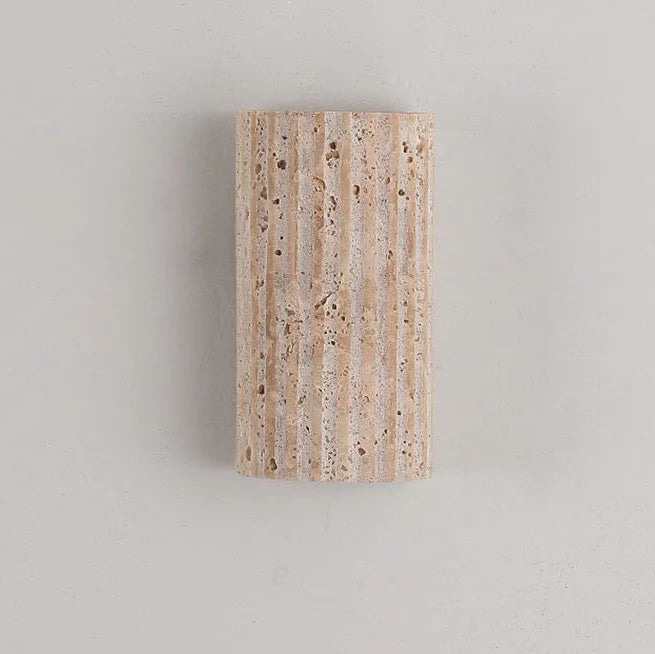 Cassidy - Natural Stone Wall Lamp 3000K Art Deco Sconce for Home