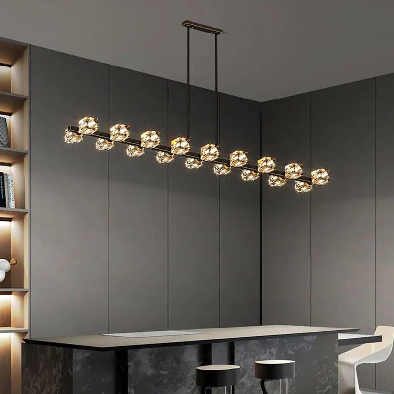 Rita - Modern Crystal Pendant Chandelier