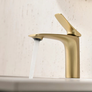 Ashely - Modern Single Handle Hot & Cold Water Bathroom Tap